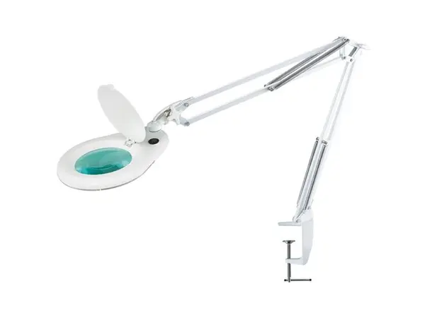 Lupă de masă cu iluminare Geti GDM 03E