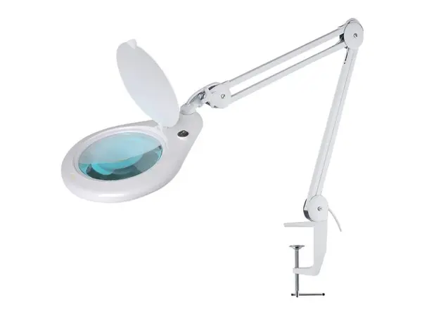 Lupă de masă cu iluminare Geti GDM 08