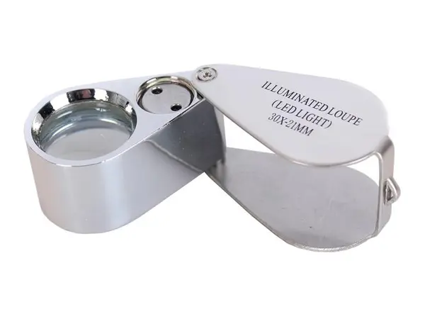 Lupă manuală LEVENHUK ZENO GEM M9 + iluminare cu LED