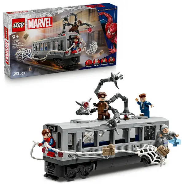 Lupta de pe acoperisul trenului dintre Omul-Paianjen si Doc Ock