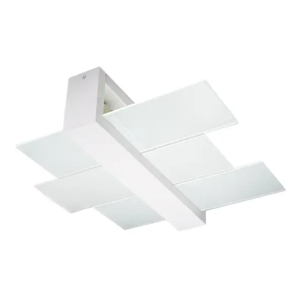 Lustra Feniks Alb 43x43x12 cm