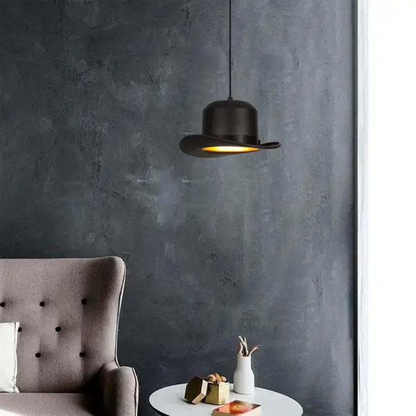 Lustra Gentleman, Negru, 30x30x114 cm