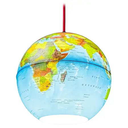 Lustra Glob Pamantesc OEM B-GLOB, 26 cm