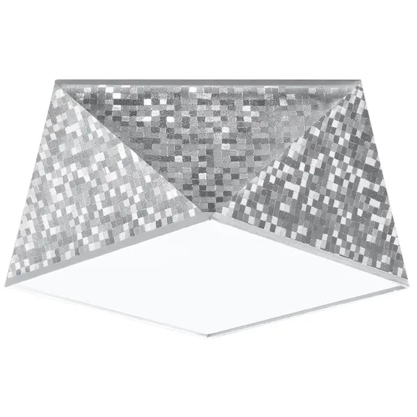 Lustra Hexa Argint 25x25x15 cm