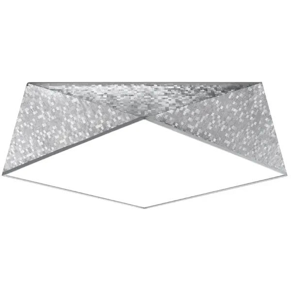 Lustra Hexa Argint 45x45x15 cm