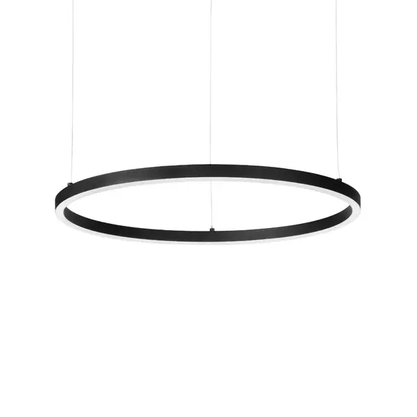 Lustra LED KAMILA SLIM BLACK - Ø 50 cm