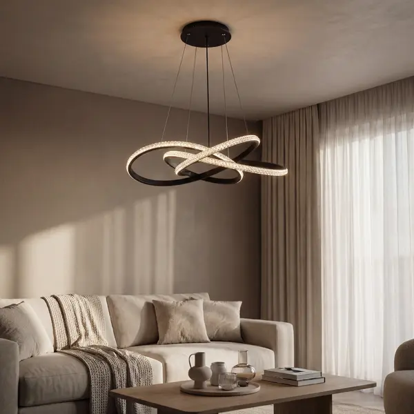 LUSTRA LED MIMAS AJUSTABILA 86W/4900LM/3000K/4000K6500K - Default Title