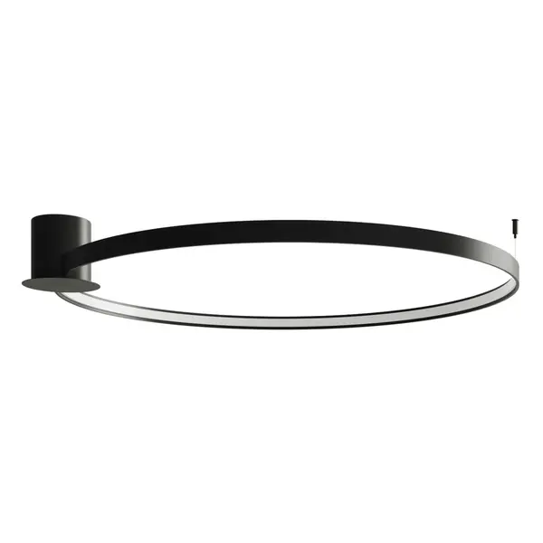 Lustra LED Rio Negru 4000K 110x118x12.5 cm