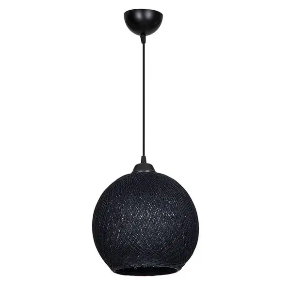 Lustra Leshia negru 26x26x72 cm