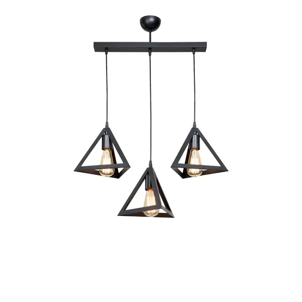 Lustra Lich, Negru, 60x24x75 cm