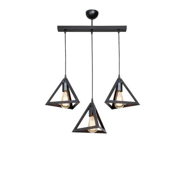 Lustra Lich Pako World Negru 60x24x75 cm