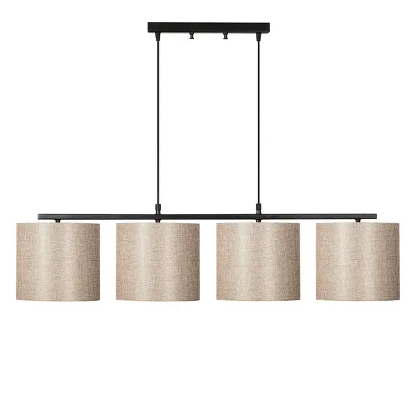 Lustra Luxxet, Negru/Crem, 110x120x25 cm