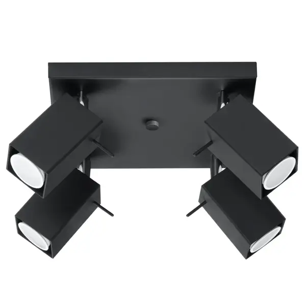 Lustra Merida Negru 25x25x16 cm