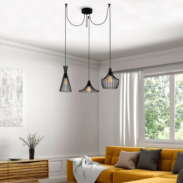 Lustra Mezopotamya Chandelier, 114x37x130 cm