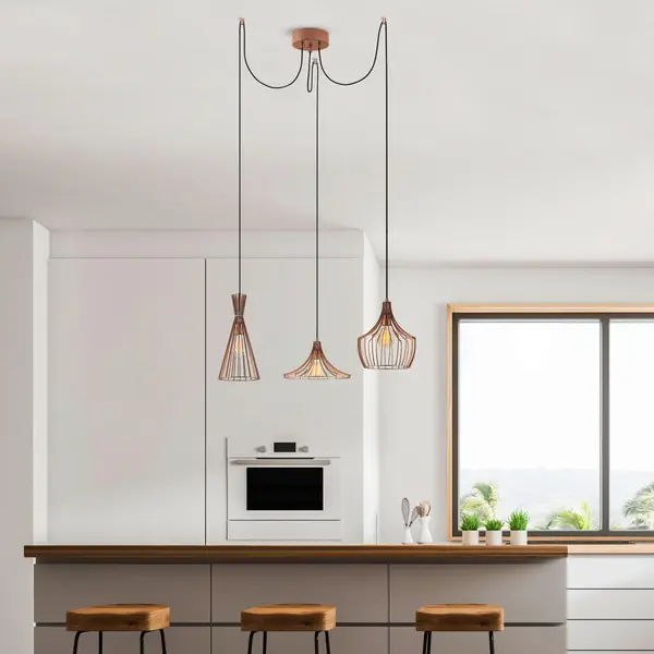 Lustra Mezopotamya Chandelier, 114x37x130 cm
