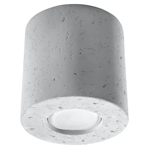 Lustra Orbis din beton Gri 10x10x10 cm