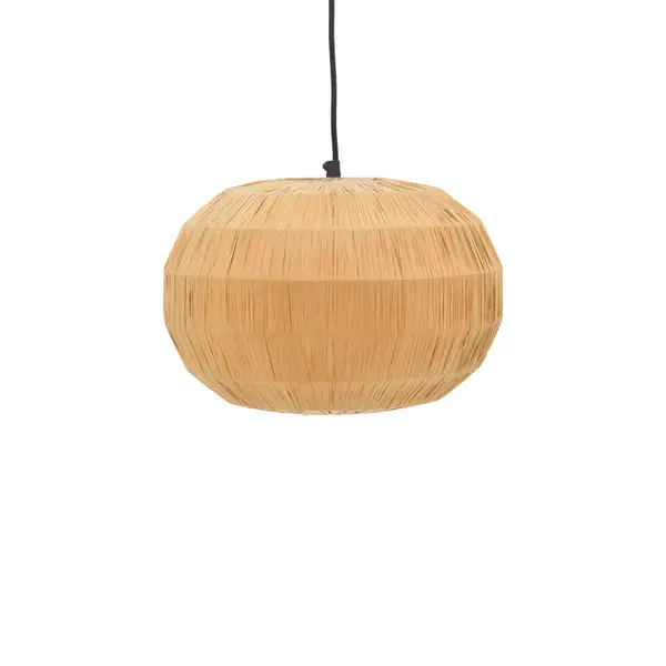 Lustra Ozelia maro din hartie presata si fier, 33x33x122 cm