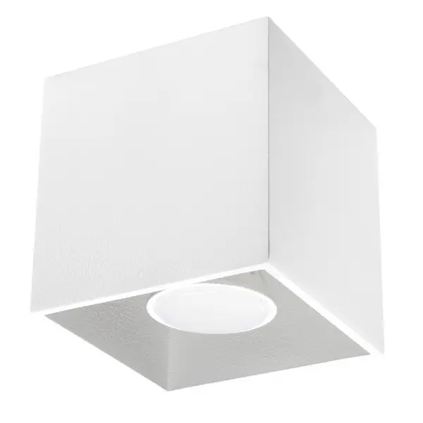 Lustra Quad Alb 10x10x10 cm