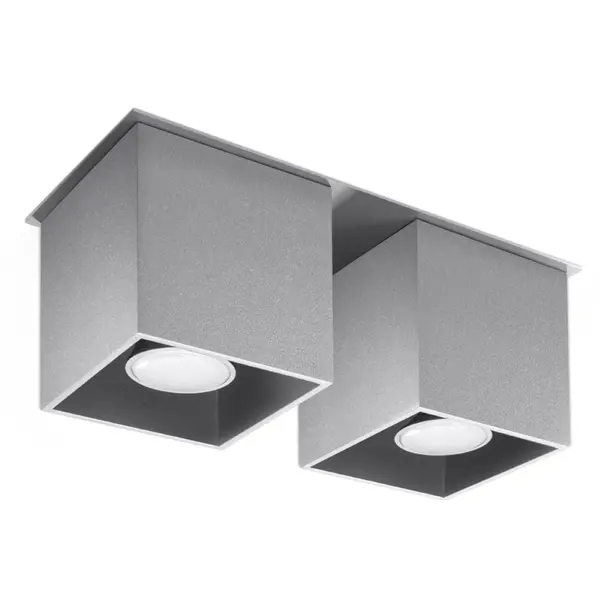 Lustra Quad Gri 26x11x12 cm