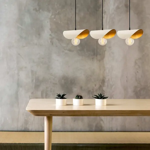 Lustra Sivani Alb 80x17x106 cm