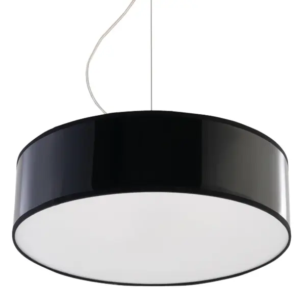Lustra suspendata Arena Negru 35x35x111 cm