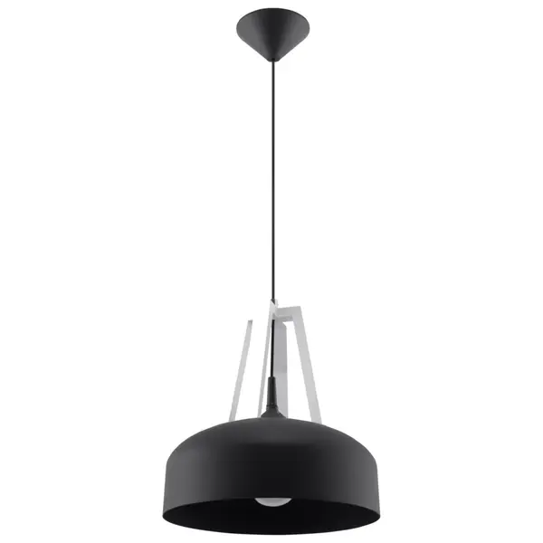 Lustra suspendata E27 Casco V2 Alb 30x30x85 cm