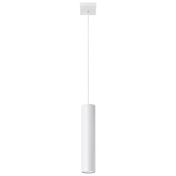 Lustra suspendata Lagos Alb 8x8x100 cm