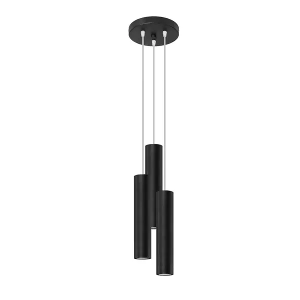 Lustra suspendata Lagos Negru 20x20x110 cm