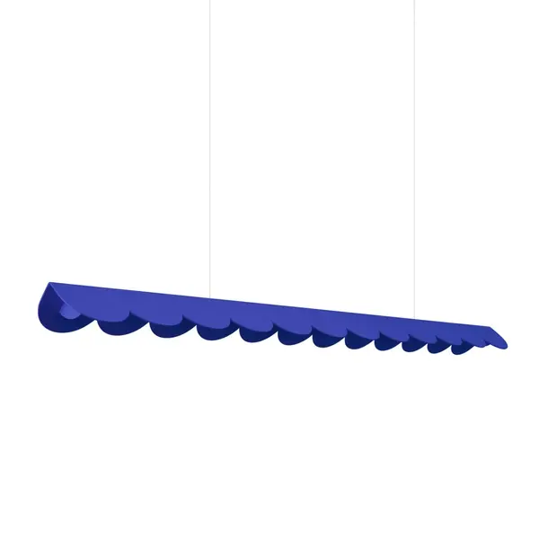 Lustra suspendata LED Biscuit Ultramarine 4000K 131x13x200 cm