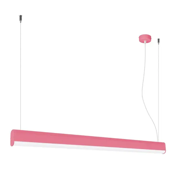 Lustra suspendata LED Farge Roz 3000K 120x8x150 cm