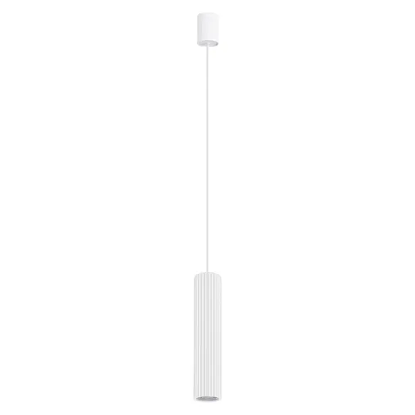 Lustra suspendata LED Ivar 1 Alb 4000K 6.4x6.4x200 cm
