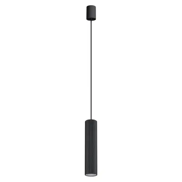 Lustra suspendata LED Ivar 1 Negru 4000K 6.4x6.4x200 cm