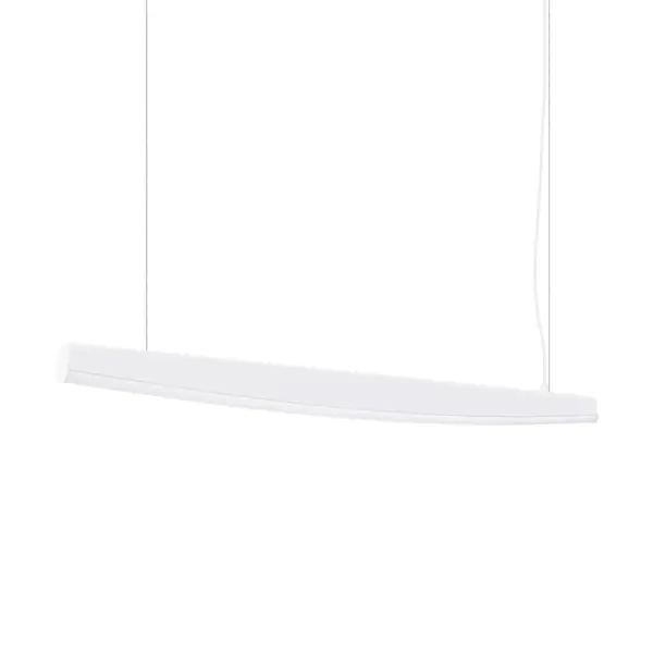 Lustra suspendata LED Jorun 120 Alb 3000K 120x3x210 cm