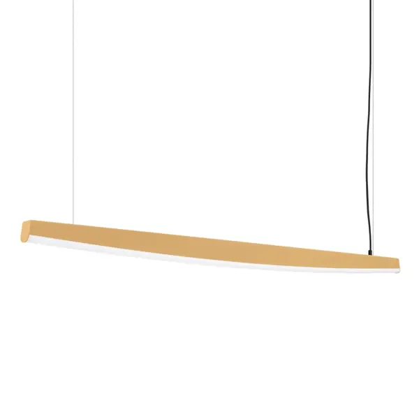 Lustra suspendata LED Jorun 150 Auriu 4000K 150x3x210 cm