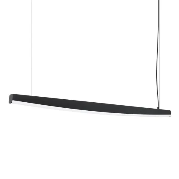 Lustra suspendata LED Jorun 150 Negru 3000K 150x3x210 cm
