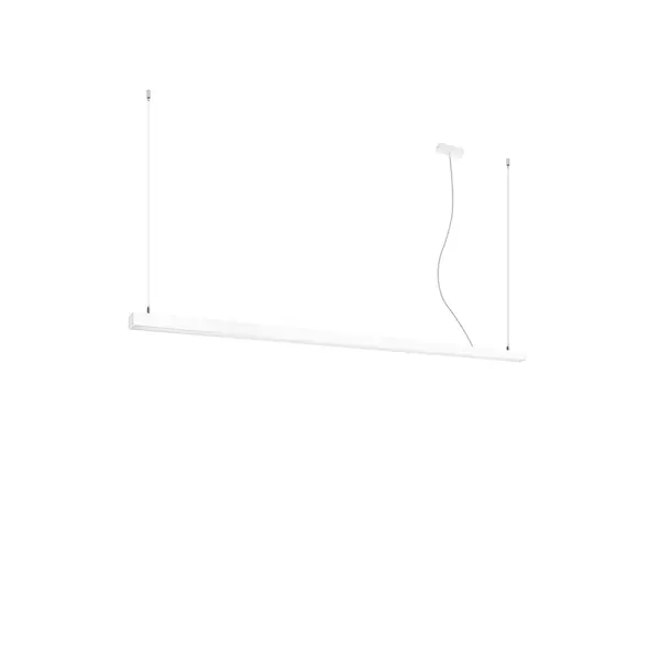Lustra suspendata LED Pinne Alb 4000K 200x6x150 cm