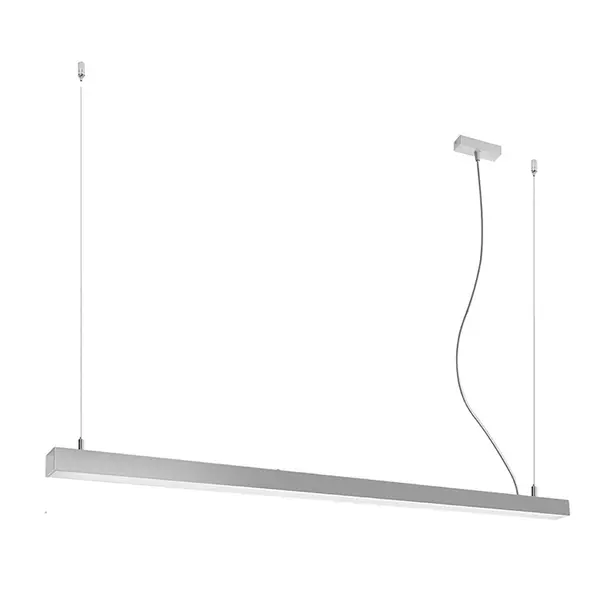 Lustra suspendata LED Pinne Gri 3000K 150x6x150 cm