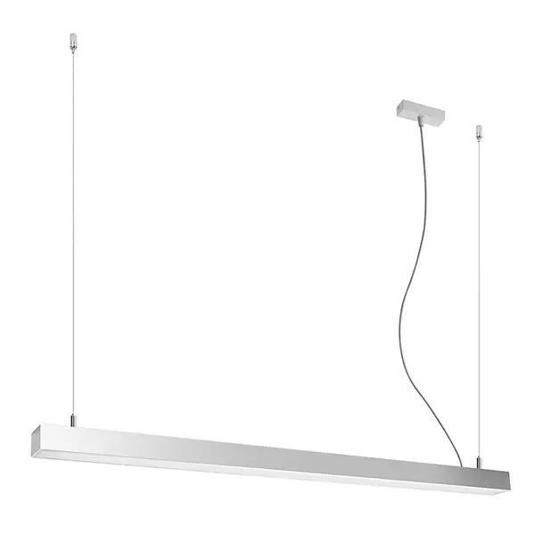 Lustra suspendata LED Pinne Gri 4000K 118x6x150 cm