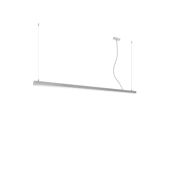 Lustra suspendata LED Pinne Gri 4000K 200x6x150 cm