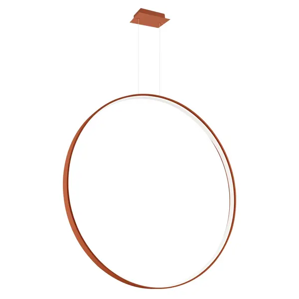 Lustra suspendata LED Rio 110 Rosu 4000K 110x16x150 cm
