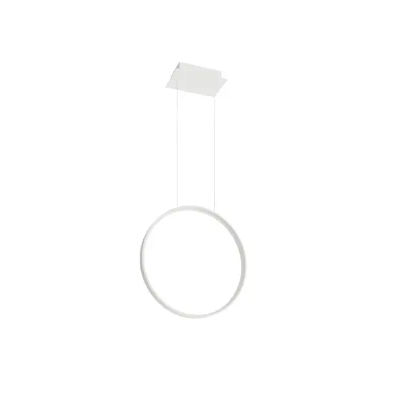 Lustra suspendata LED Rio Alb 3000K 55x16x150 cm
