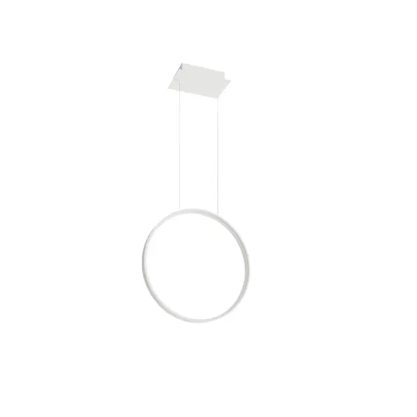 Lustra suspendata LED Rio Alb 4000K 55x16x150 cm