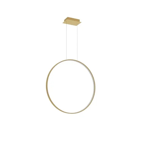 Lustra suspendata LED Rio Auriu 4000K 78x16x150 cm