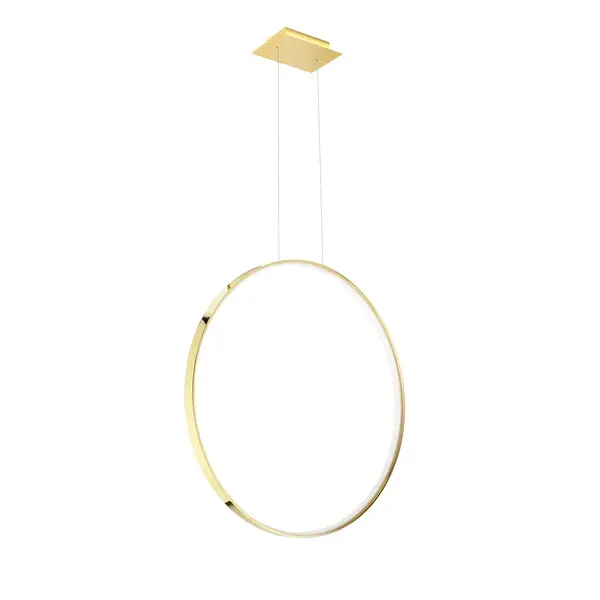 Lustra suspendata LED Rio Auriu lucios 3000K 78x16x150 cm