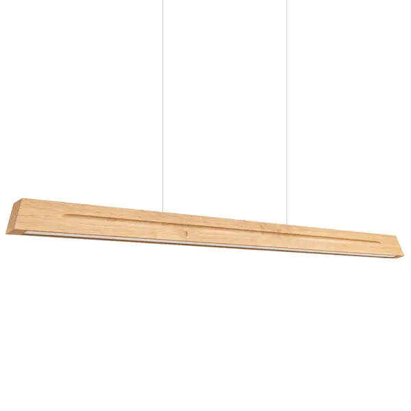 Lustra suspendata LED Skog Stejar 4000K 150x5.5x210 cm