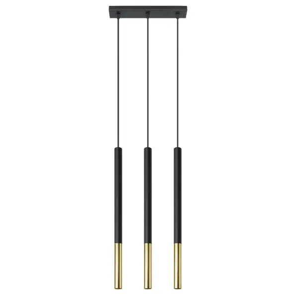Lustra suspendata Mozaica Auriu 30x5x90 cm