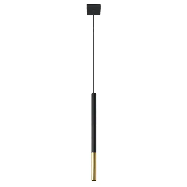 Lustra suspendata Mozaica Auriu 8x8x100 cm