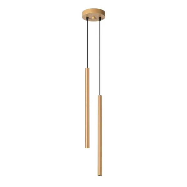 Lustra suspendata Pastelo Auriu 15x15x118 cm