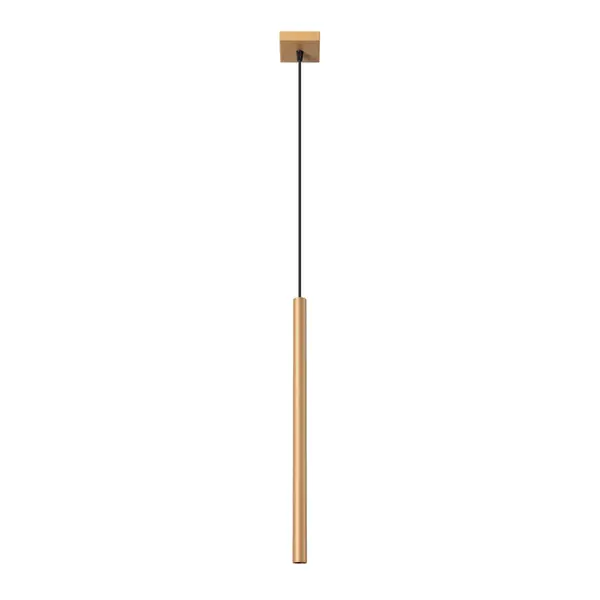 Lustra suspendata Pastelo Auriu 3.5x3.5x120 cm