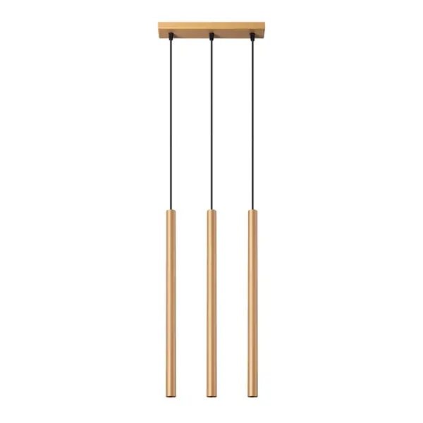 Lustra suspendata Pastelo Auriu 30x5x110 cm